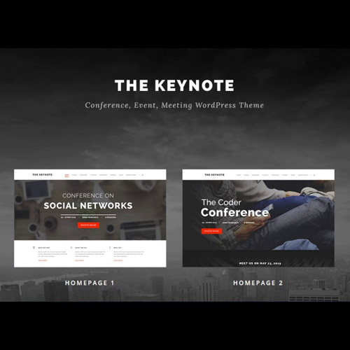 The Keynote โ Conference / Event / Meeting WordPress Theme